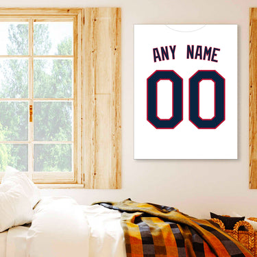 Minnesota Jersey Custom Canvas Print Wall Art for Boy Girl Men Women Baseball Personalized Canvas Art